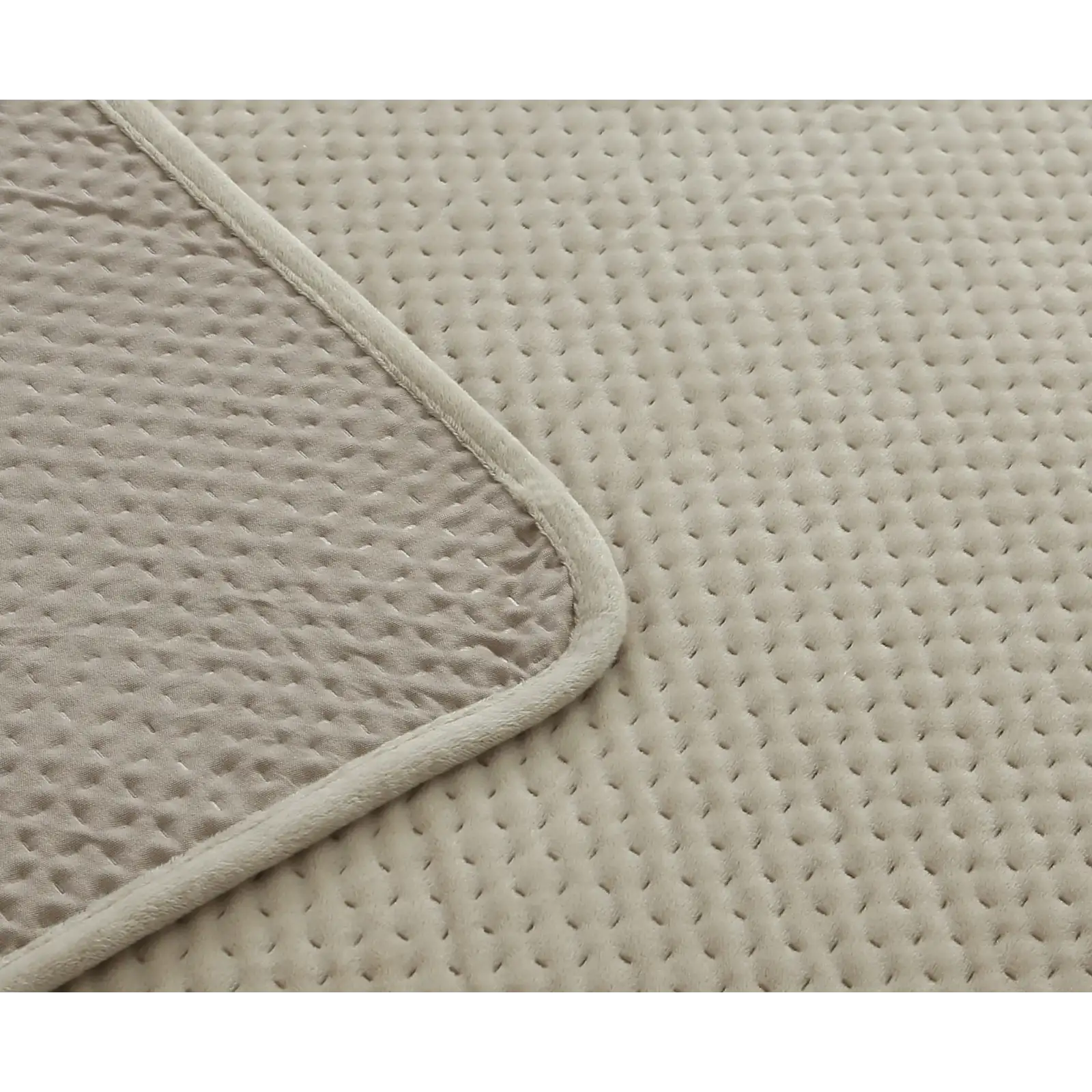 Покривало Soho 220х240 см Velur Trellis Beige UA