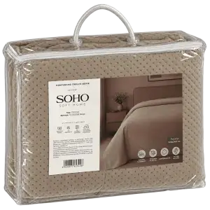 Покривало Soho 220х240 см Velur Trellis Beige UA