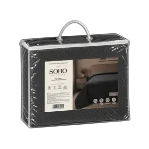 Покрывало Soho 220х240 см Velur Trellis Graphite UA