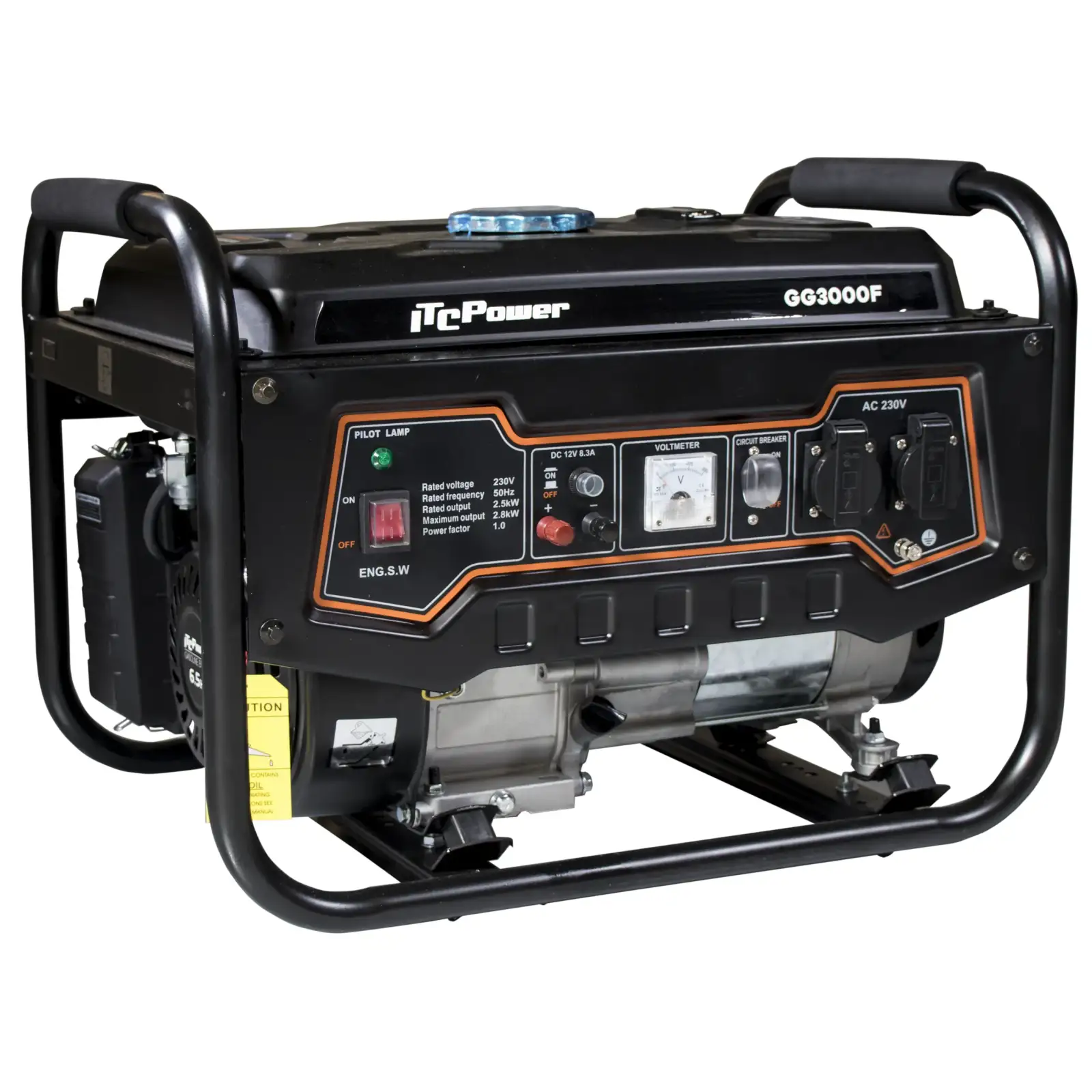Генератор бензиновий ITC Power GG3000F 2500/2800 W UA