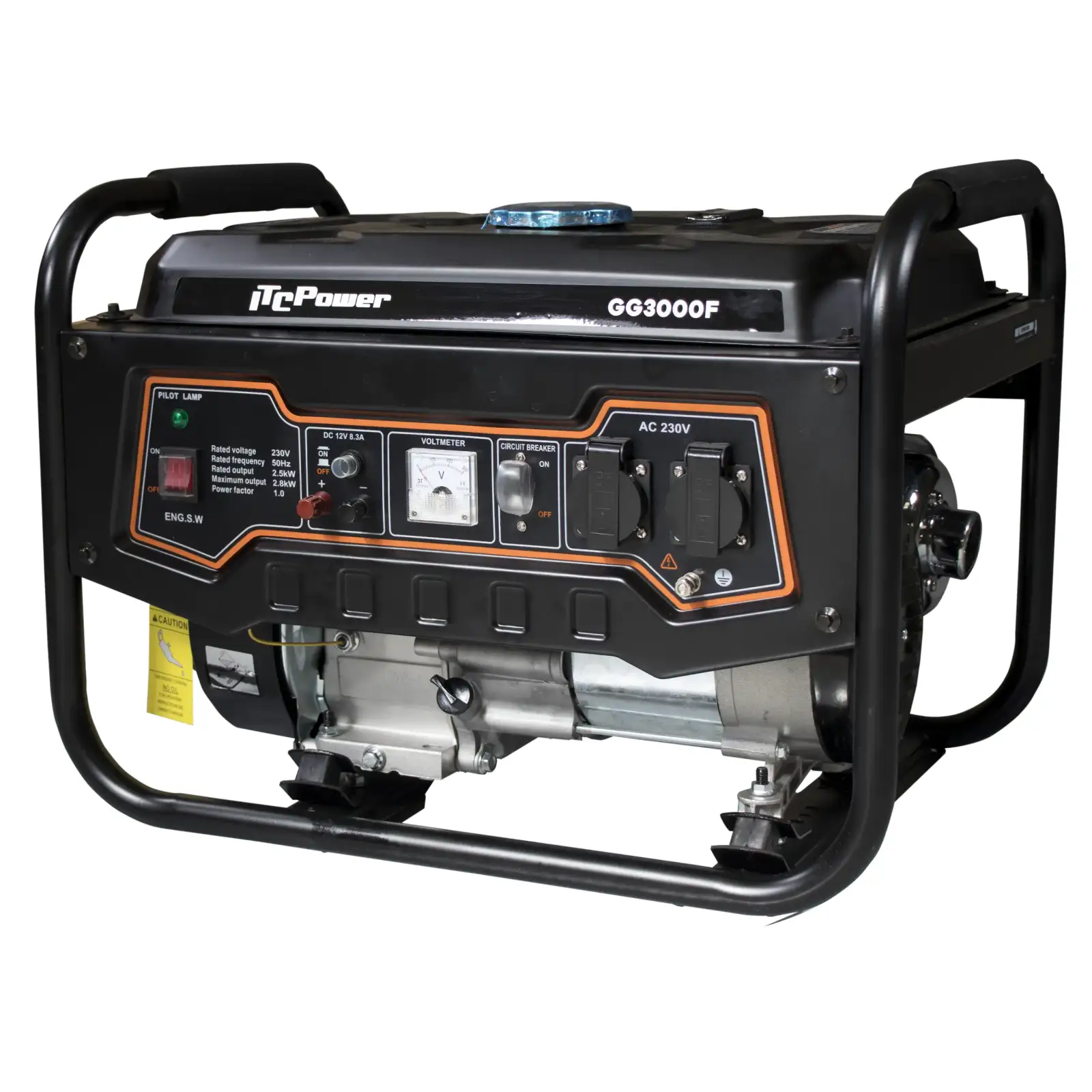 Генератор бензиновий ITC Power GG3000F 2500/2800 W UA