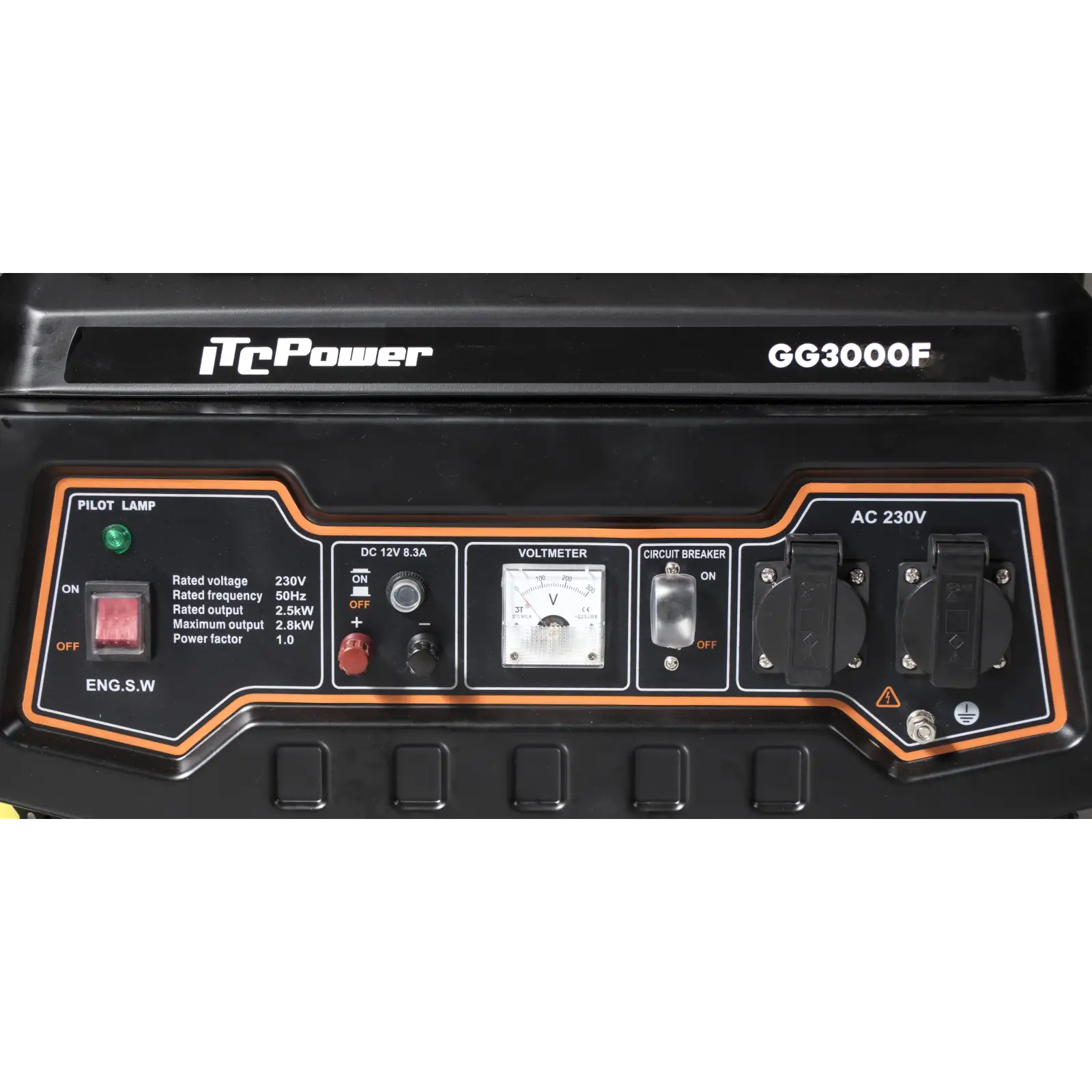 Генератор бензиновий ITC Power GG3000F 2500/2800 W UA