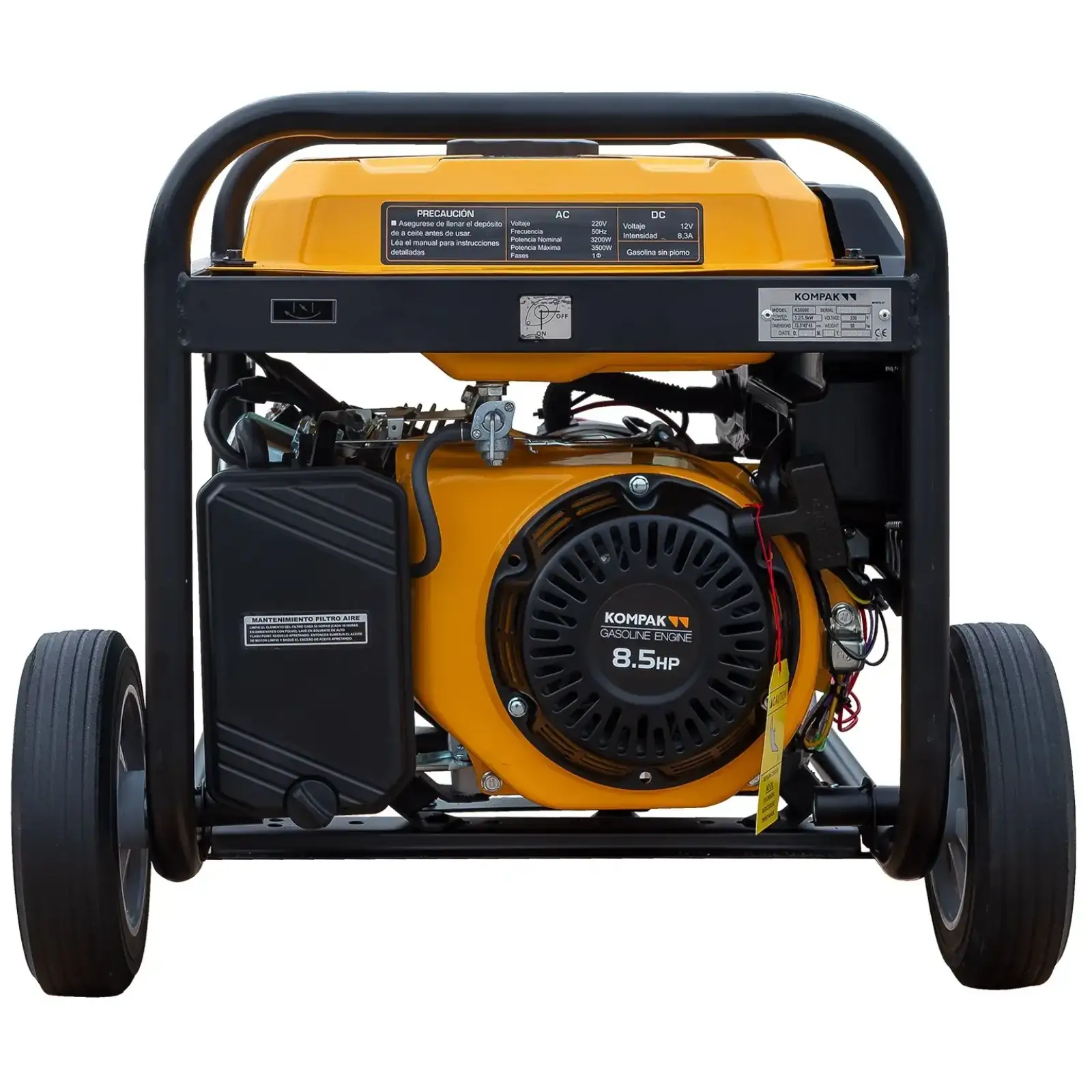 Генератор бензиновий Kompak K3500E Strong 3.2/3.5 кВт UA