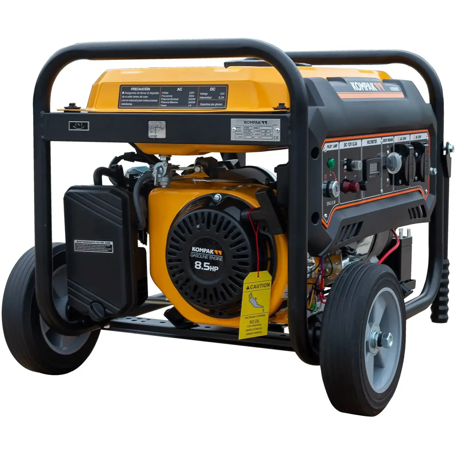 Генератор бензиновий Kompak K3500E Strong 3.2/3.5 кВт UA