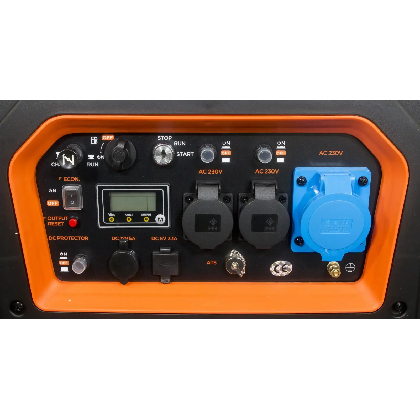 Генератор бензиновий Black&Decker BXGNi6500E 6000/6500 W UA