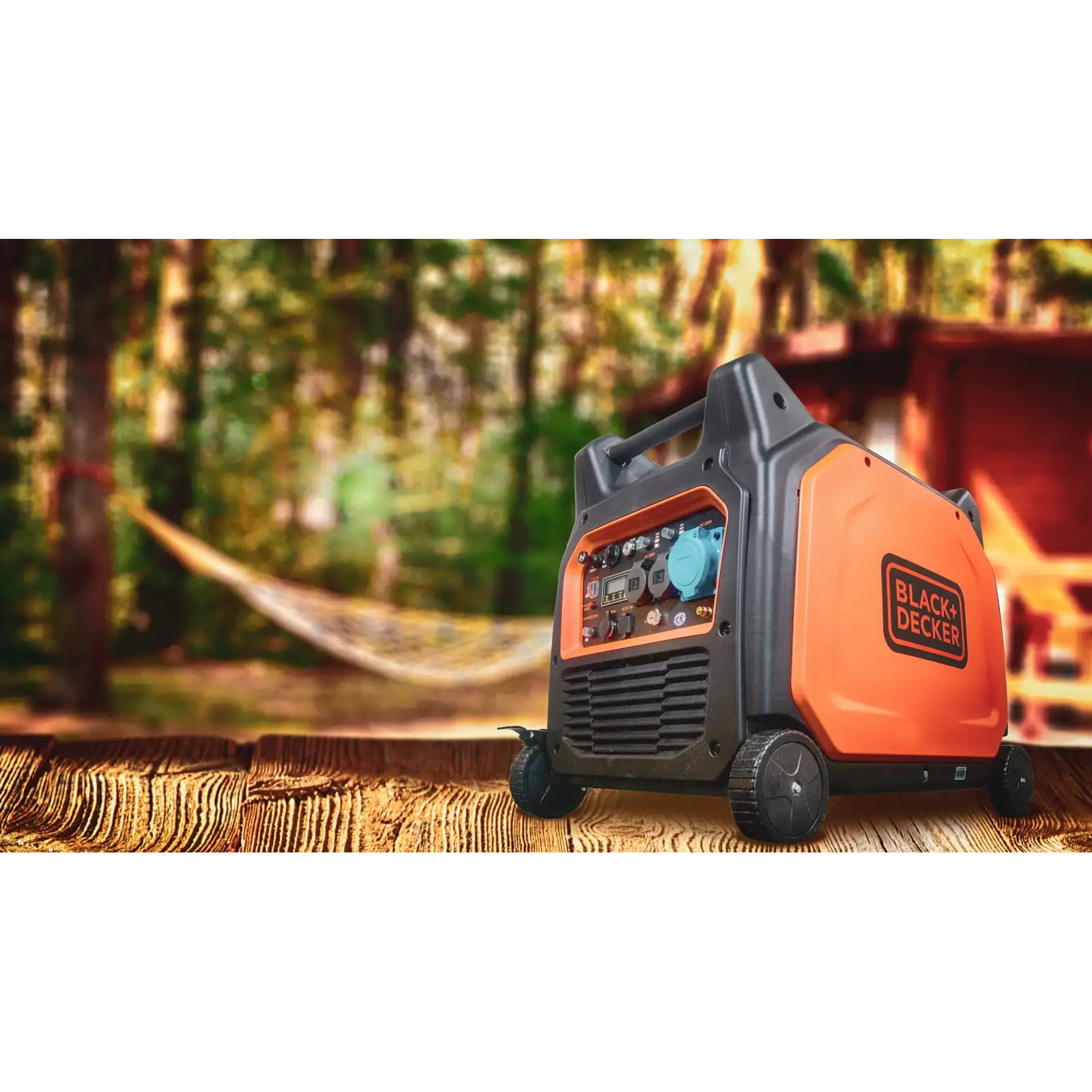 Генератор бензиновий Black&Decker BXGNi6500E 6000/6500 W UA