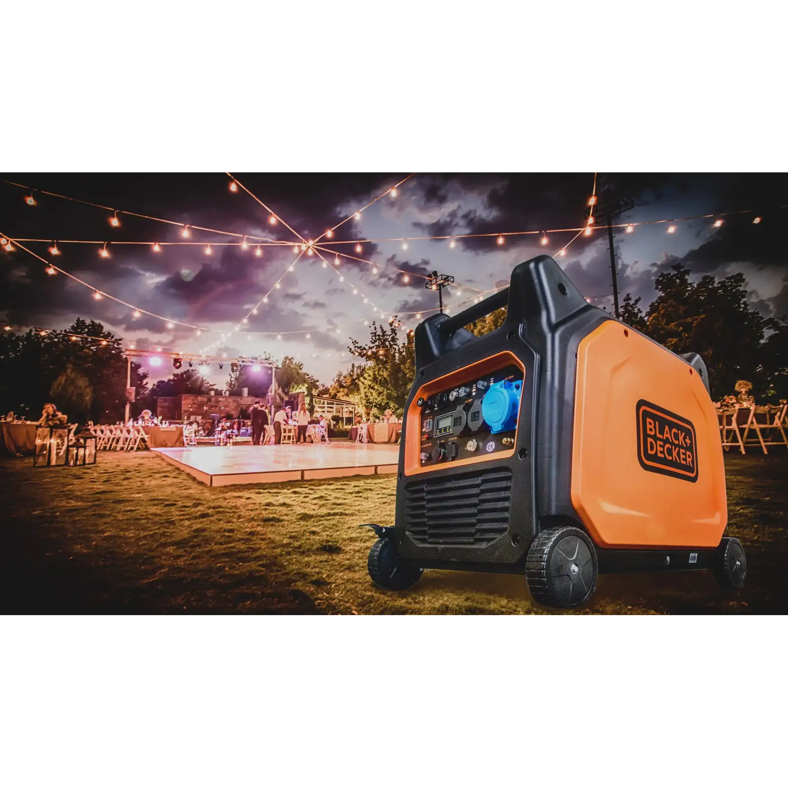 Генератор бензиновий Black&Decker BXGNi6500E 6000/6500 W UA