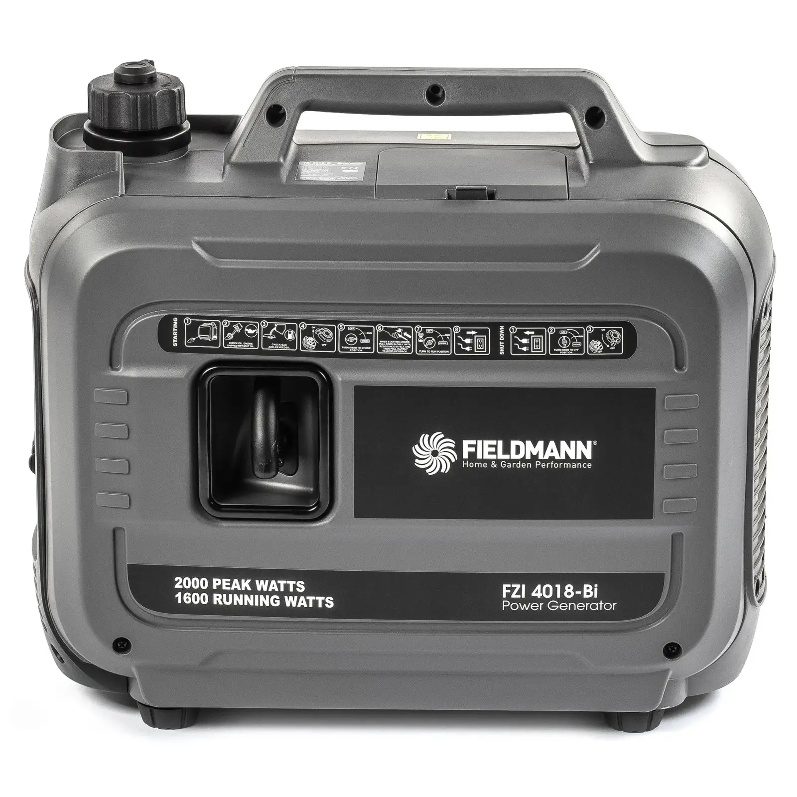 Инверторный бензиновый генератор Fieldmann FZI 4018-Bi 1.6/2.0 кВт UA