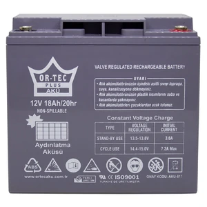 AGM акумулятор OR-TEC 12V/18 AH AGM UA