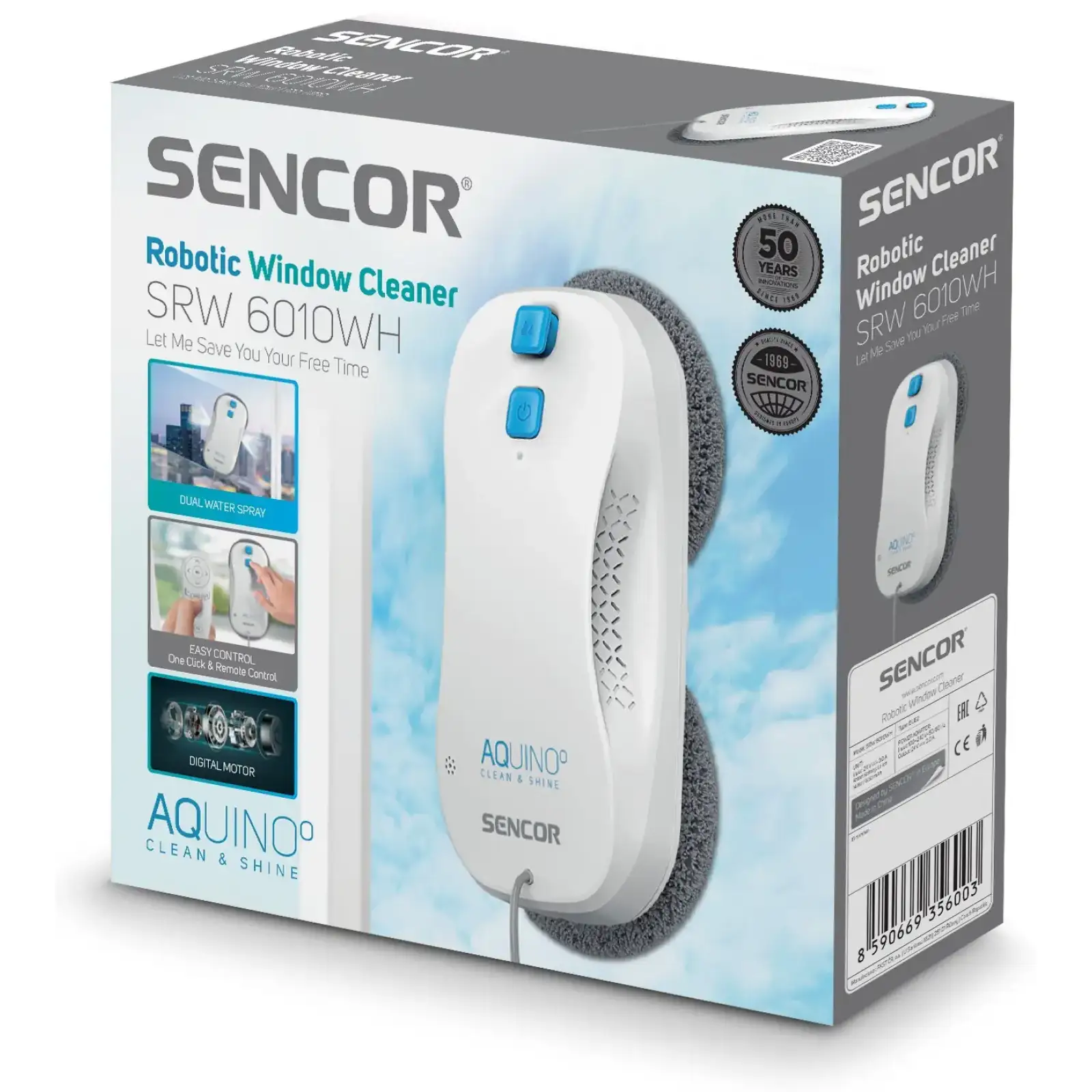 Очисник скла Sencor SRW6010WH UA