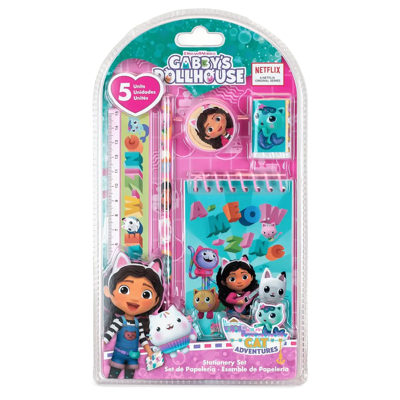 Набір канцтоварів Kids Licence GABBY'S DOLLHOUSE (GD00036) UA