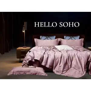Комплект постільної білизни Soho Євро Boutique 200х230 см Butterfly Powder UA