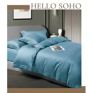 Комплект постільної білизни Soho Євро Boutique 200х230 см Dew Teal UA