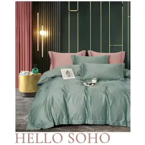 Комплект постільної білизни Soho Євро Boutique 200х230 см Dew Mint UA