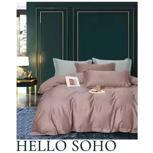 Комплект постільної білизни Soho Євро Boutique 200х230 см Dew MistyRose UA