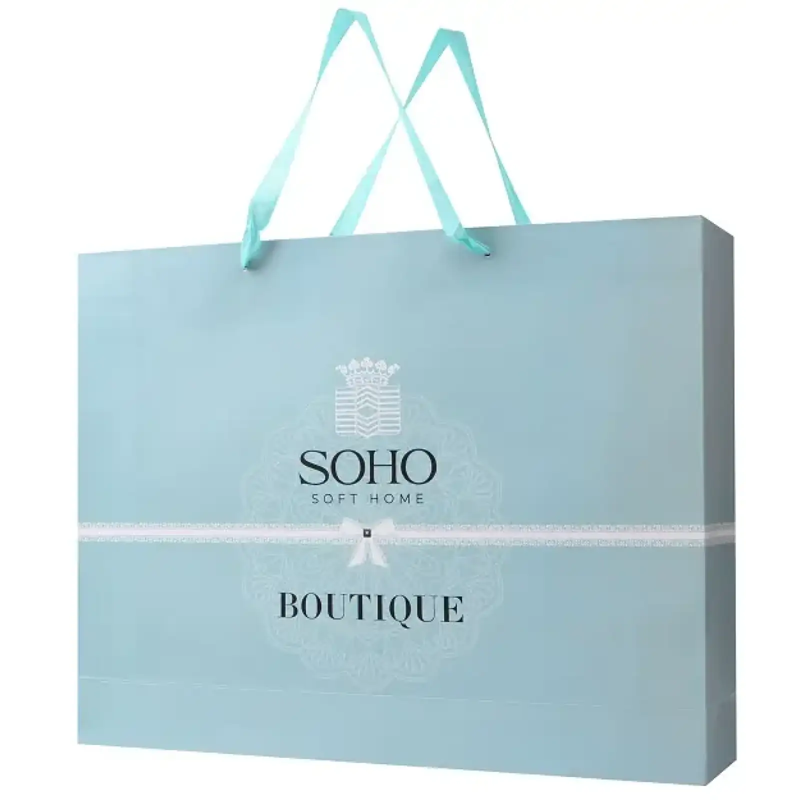 Комплект постільної білизни Soho Євро Boutique 200х230 см Dew MistyRose UA