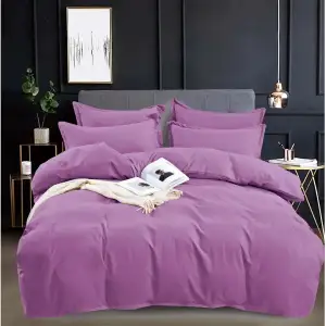 Комплект постільної білизни Soho Євро Elle 200х230 см SOLO Lilac UA