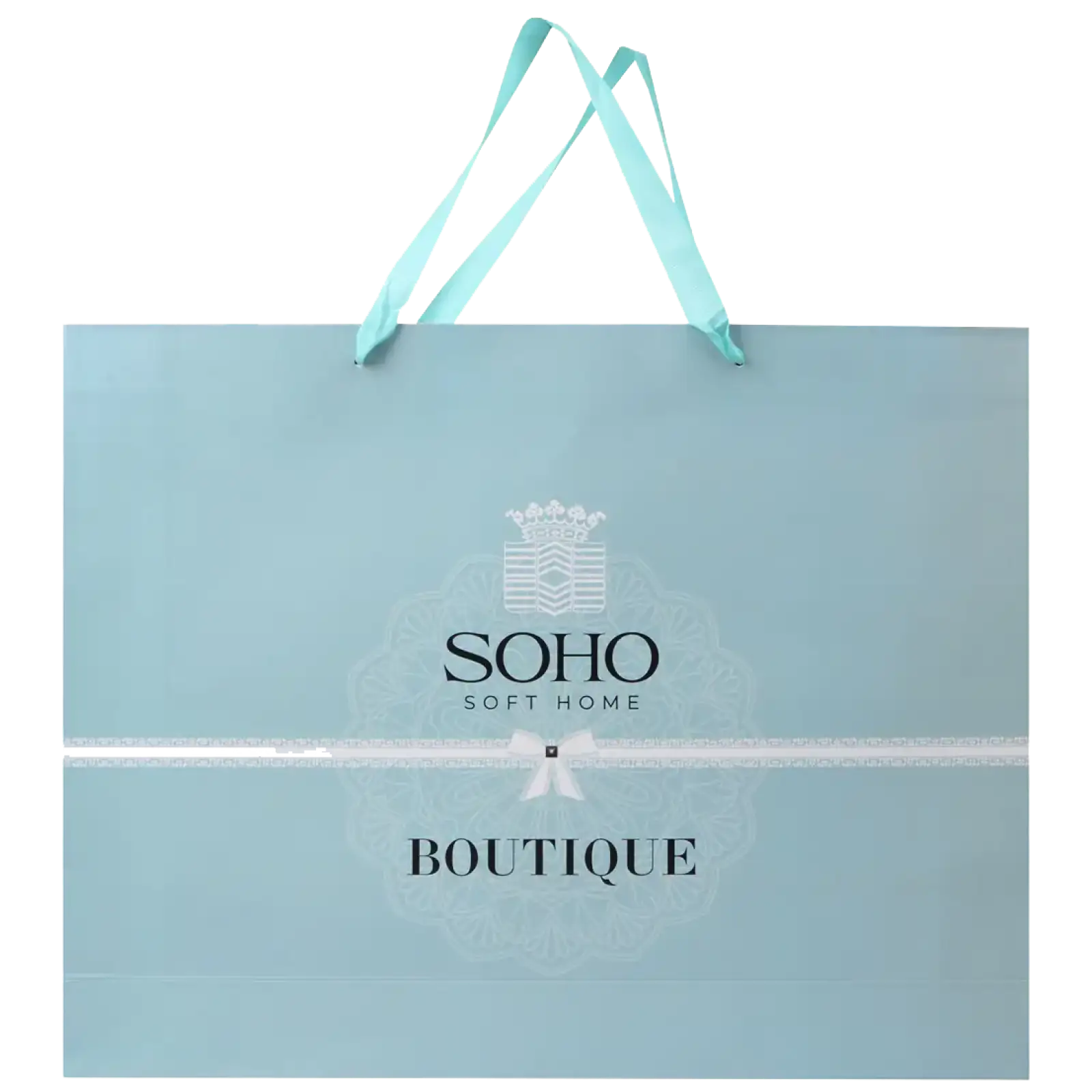 Комплект постільної білизни Soho Євро Boutique 200х230 см Dew Teal UA