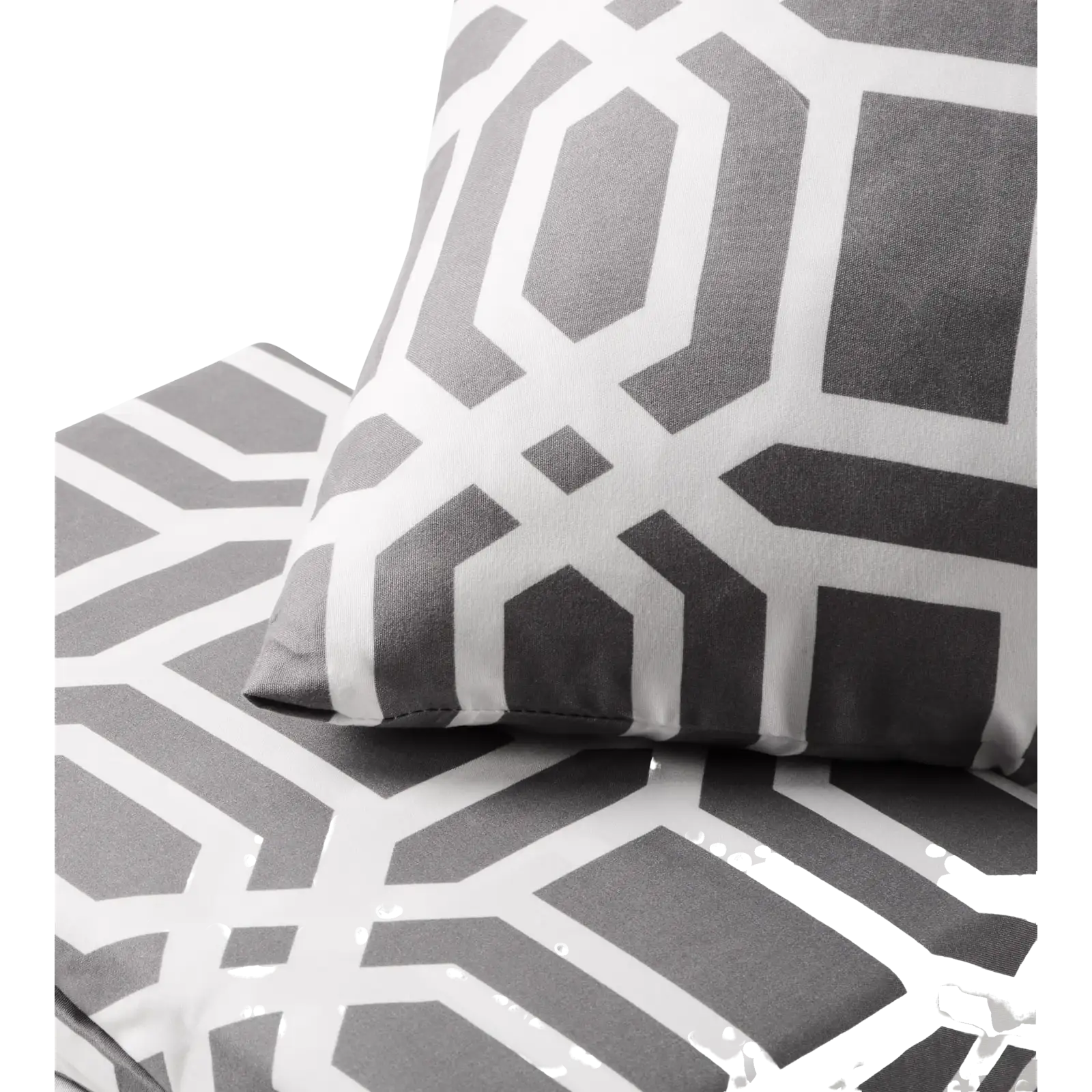 Комплект постельного белья Soho Полуторный 150х200 см Geometria Grey UA