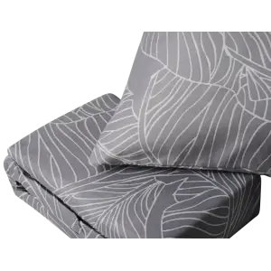 Комплект постільної білизни Soho Євро 200х220 см Leaves Grey UA