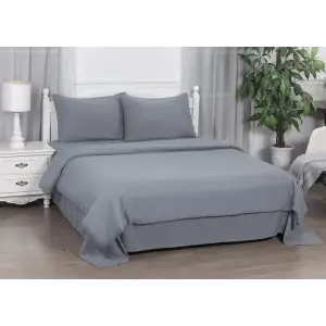 Комплект постільної білизни Soho Полуторний 150х200 см Maison Grey UA