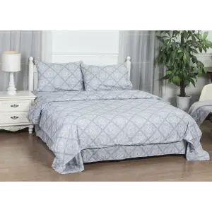 Комплект постільної білизни Soho Полуторний 150х200 см Charme Grey UA