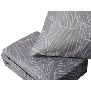 Комплект постельного белья Soho Семейный 150х200 см Leaves Grey UA