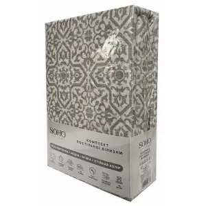 Комплект постільної білизни Soho Євро 200х220 см Grandeco Cream UA