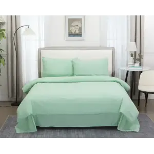 Комплект постільної білизни Soho Євро 200х220 см Green Sage UA