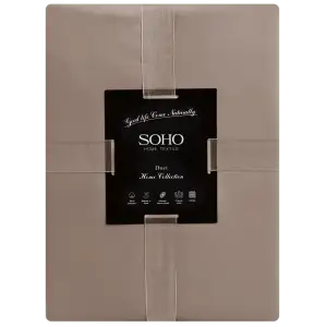 Комплект постільної білизни Soho Євро Duet 200х230 см Beige/Mocha UA