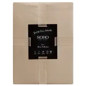 Комплект постельного белья Soho Семейный Duet 150х200 см Mocha/Ivory UA