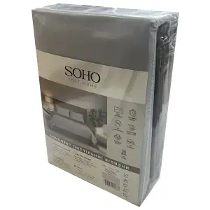 Комплект постельного белья Soho Семейный 150х200 см Light gray/Dark gray UA