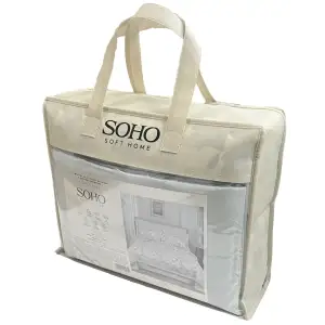Комплект постельного белья с легким одеялом Soho Евро 200х220 см Light flower UA