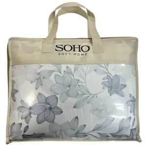 Комплект постельного белья с легким одеялом Soho Евро 200х220 см Light flower UA