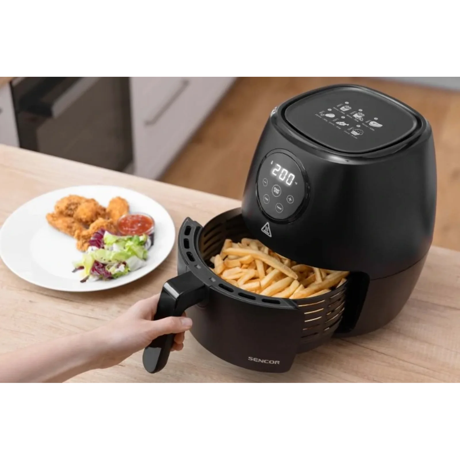 Фритюрница Sencor SFR 5030BK UA