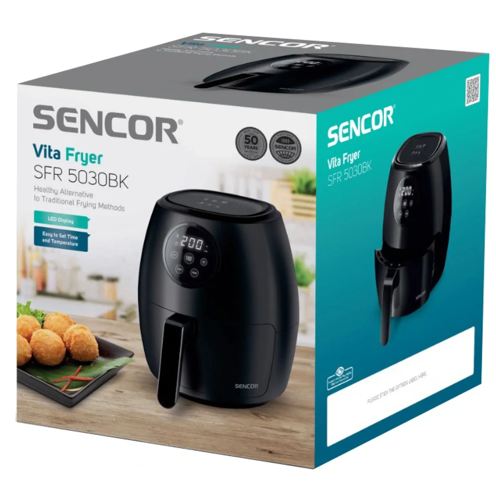 Фритюрница Sencor SFR 5030BK UA