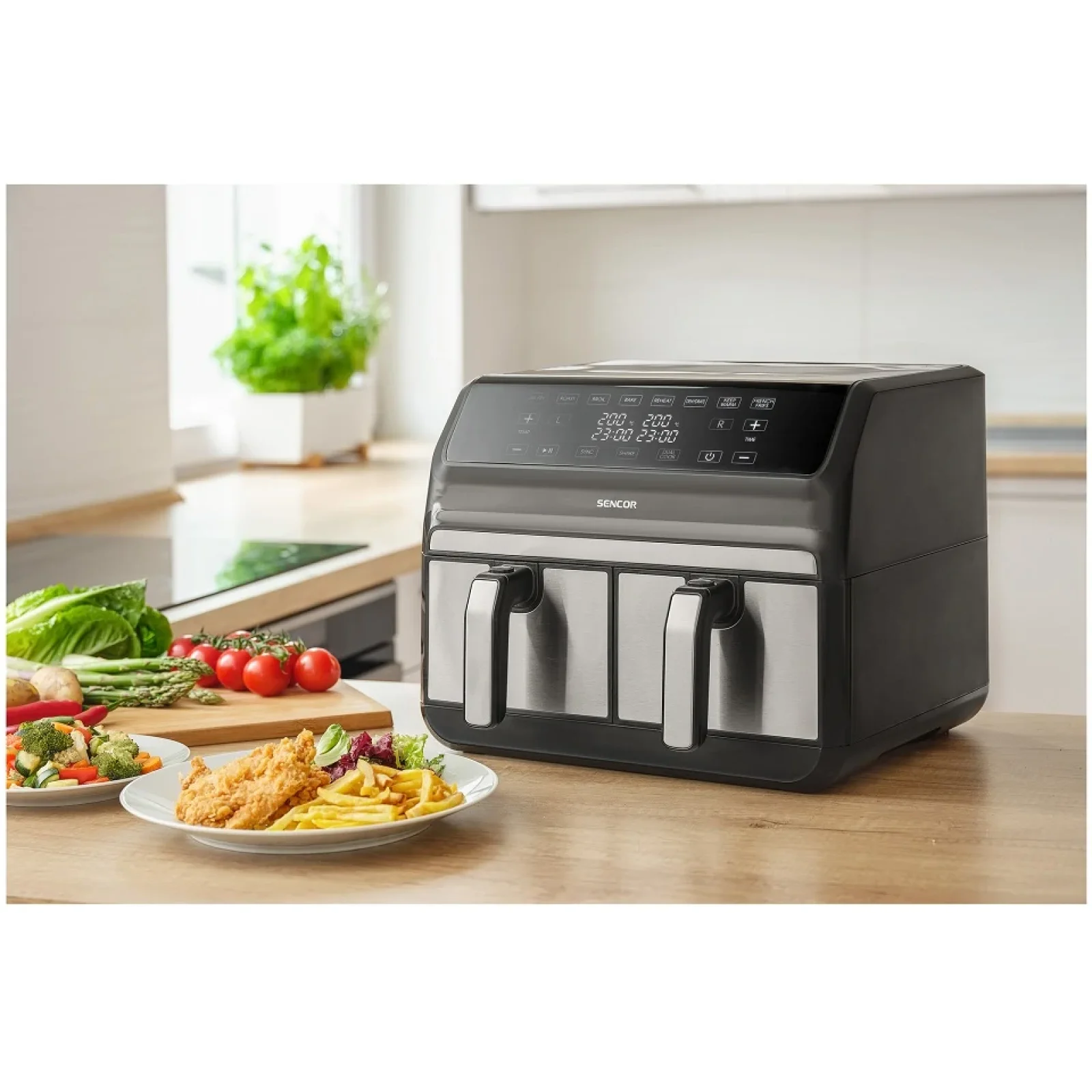 Мультипечь Sencor SFR 9500SS UA