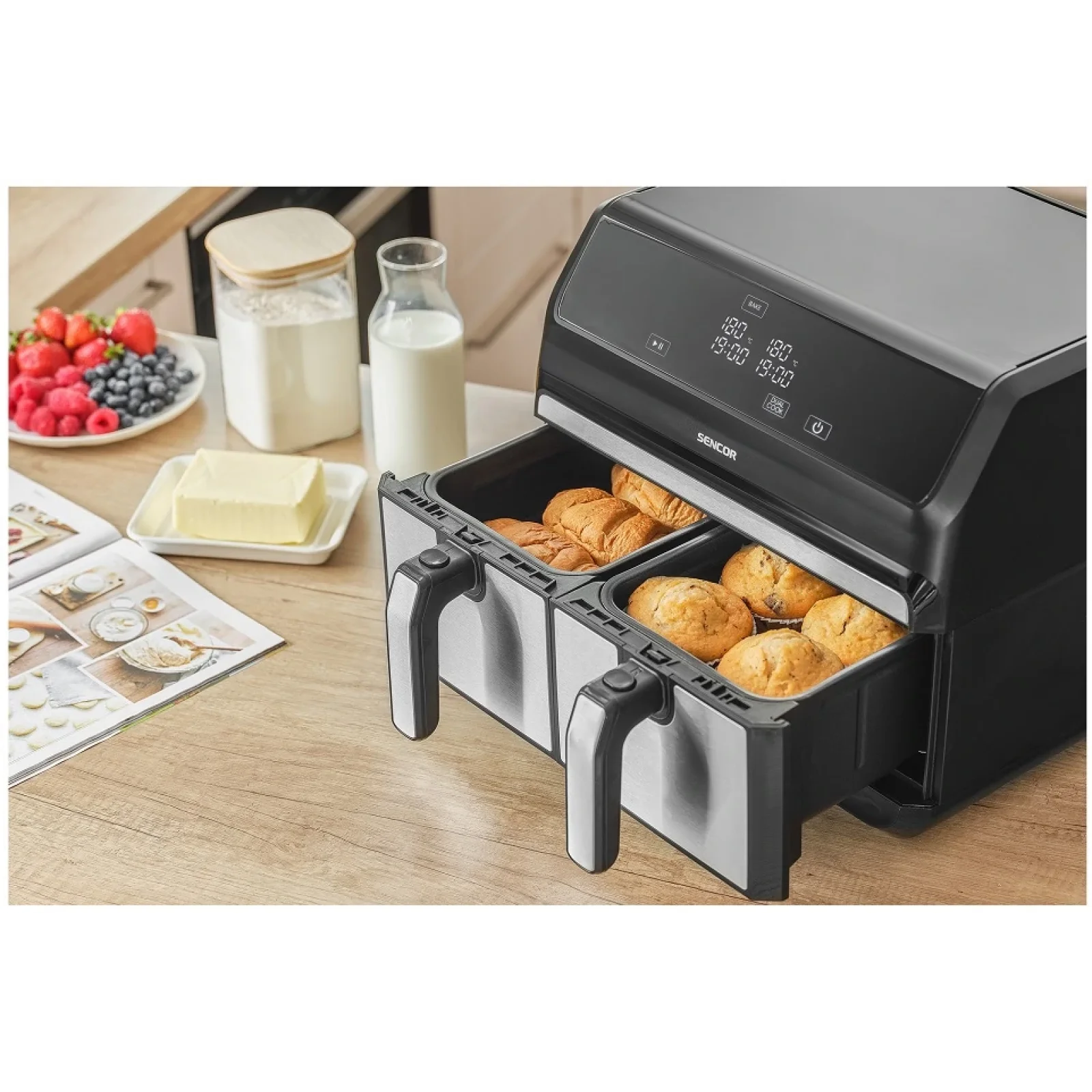 Мультипечь Sencor SFR 9500SS UA