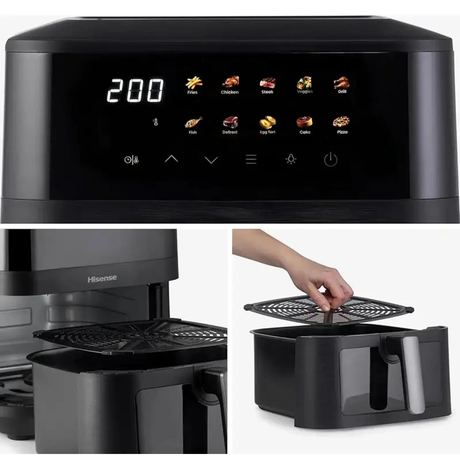 Мультипечь Hisense HAF2100DCD UA