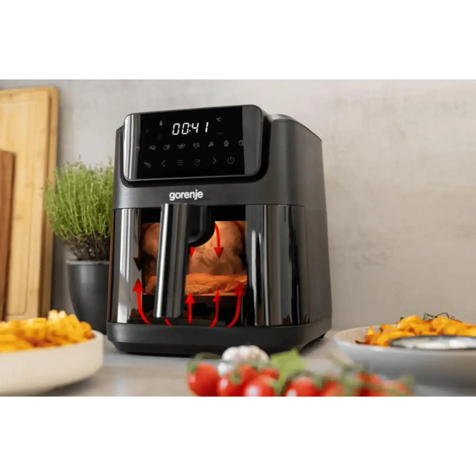 Мультипечь Gorenje AF1800DHB (AF-5516ATH) UA