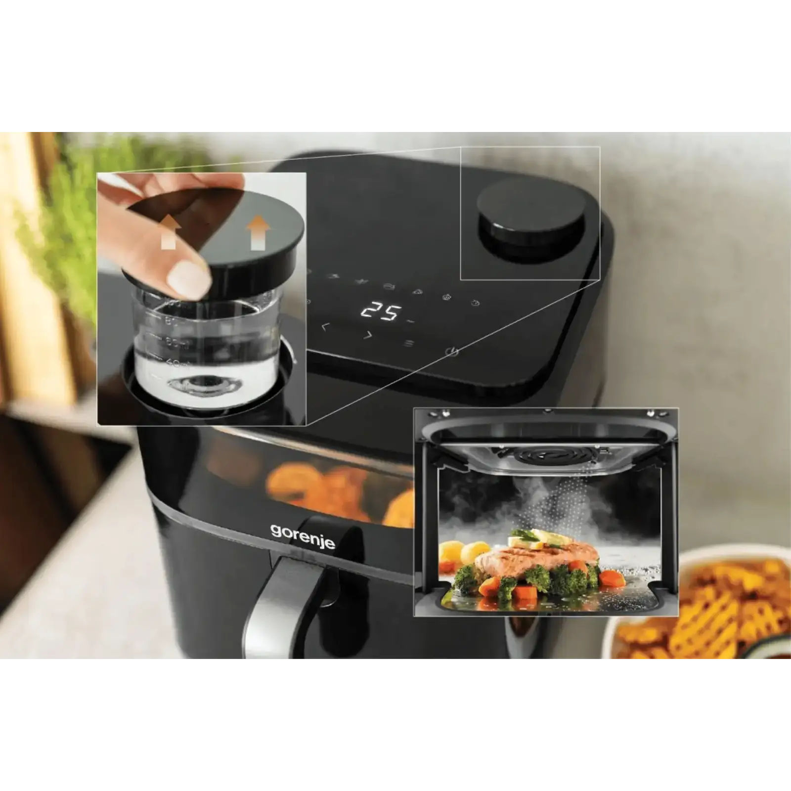 Мультипечь Gorenje AF1800ST UA