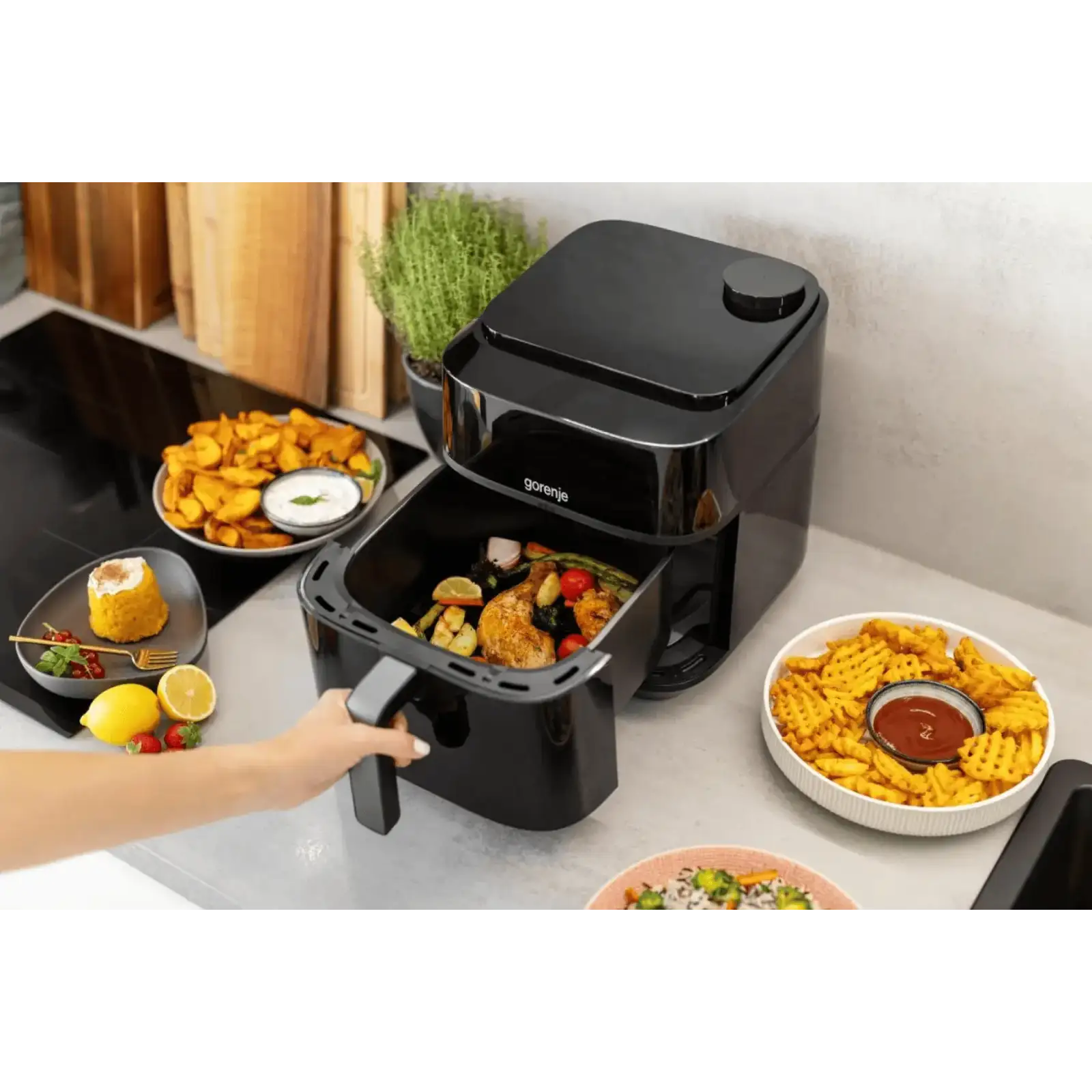 Мультипечь Gorenje AF1800ST UA