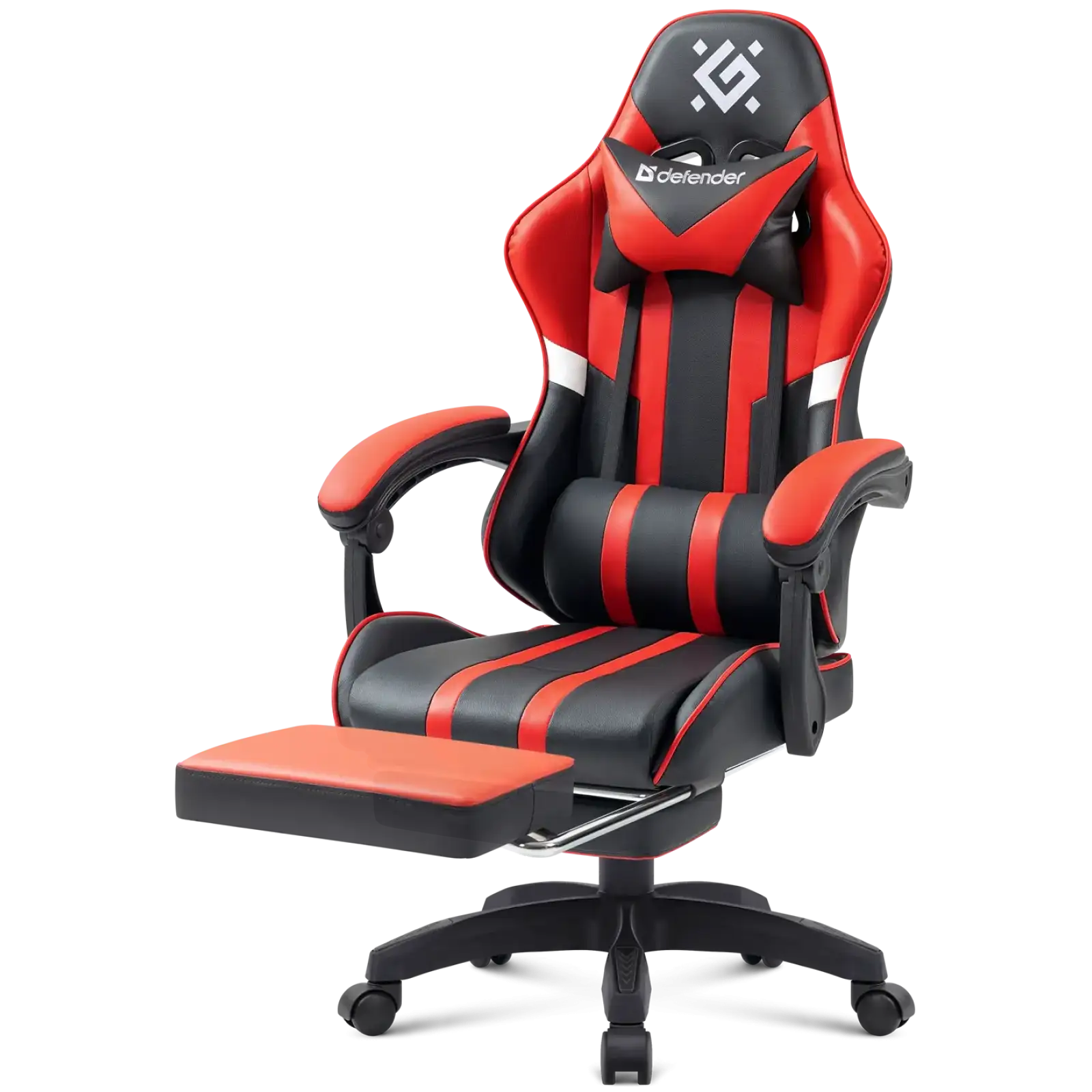Кресло Defender Colran Red/Black (64025) UA