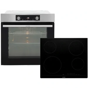 Электрический духовой шкаф Gorenje BO6737E02X + варочная поверхность ECT41SC UA