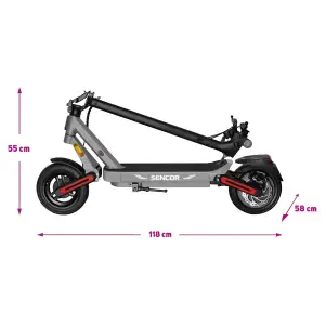Електросамокат Sencor S71 DARK UA