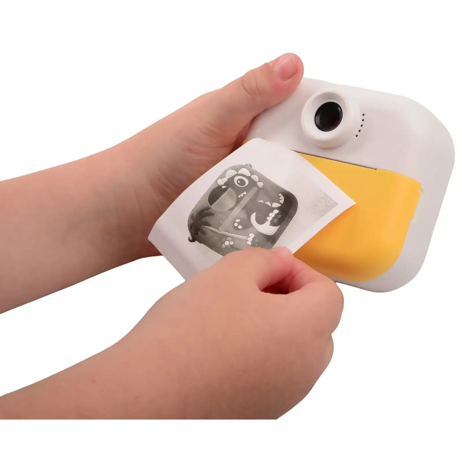 Дитяча камера-принтер DIY TOYS «Динозавр» блакитний UA