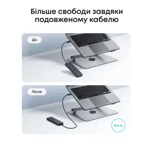 Перехідник Anker PowerExpand Direct 4-in-1 USB-C PD Media Hub UA