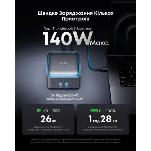 МЗП Anker Prime Docking Station Black UA