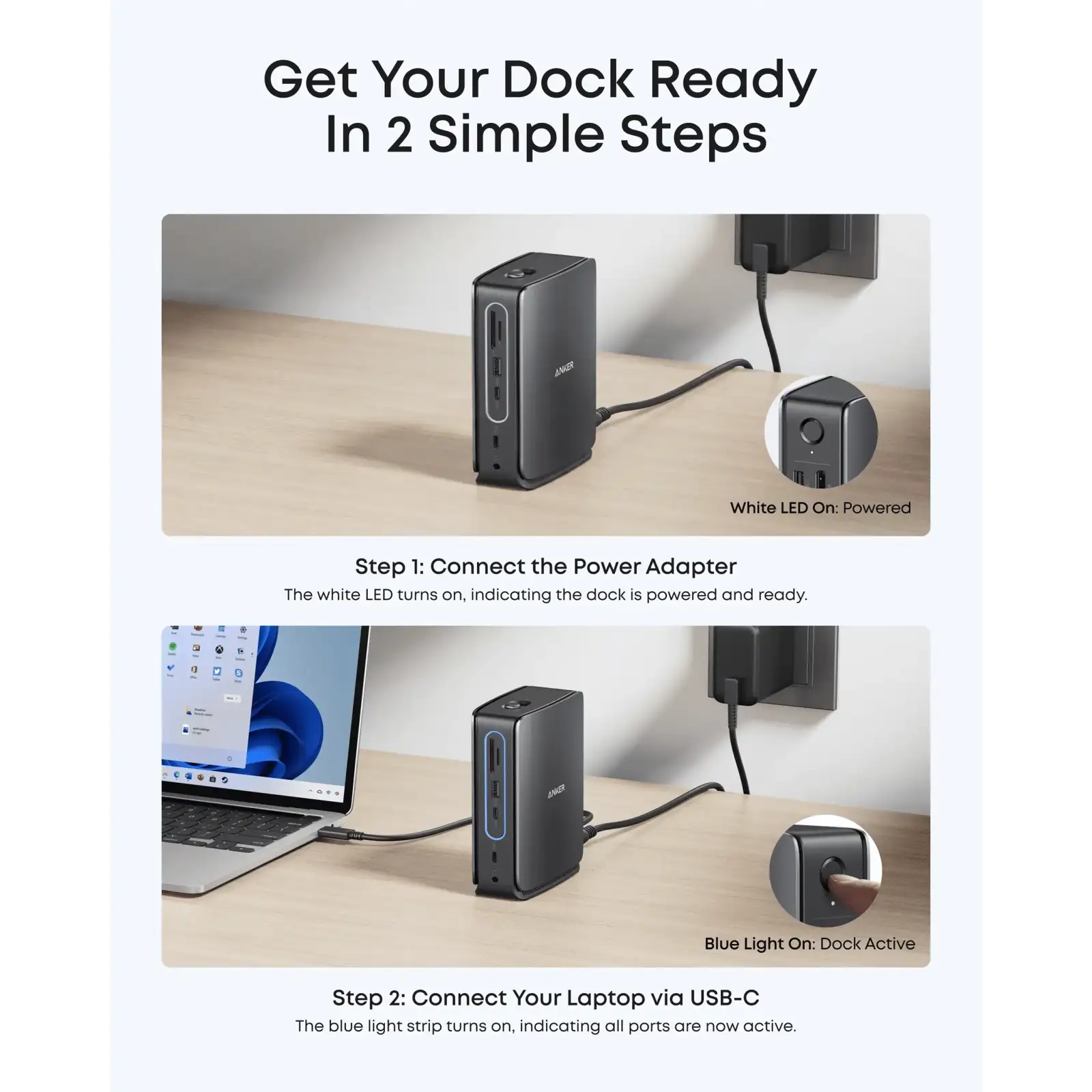 Док-станція Anker Nano Docking Station 13-in-1 Black UA