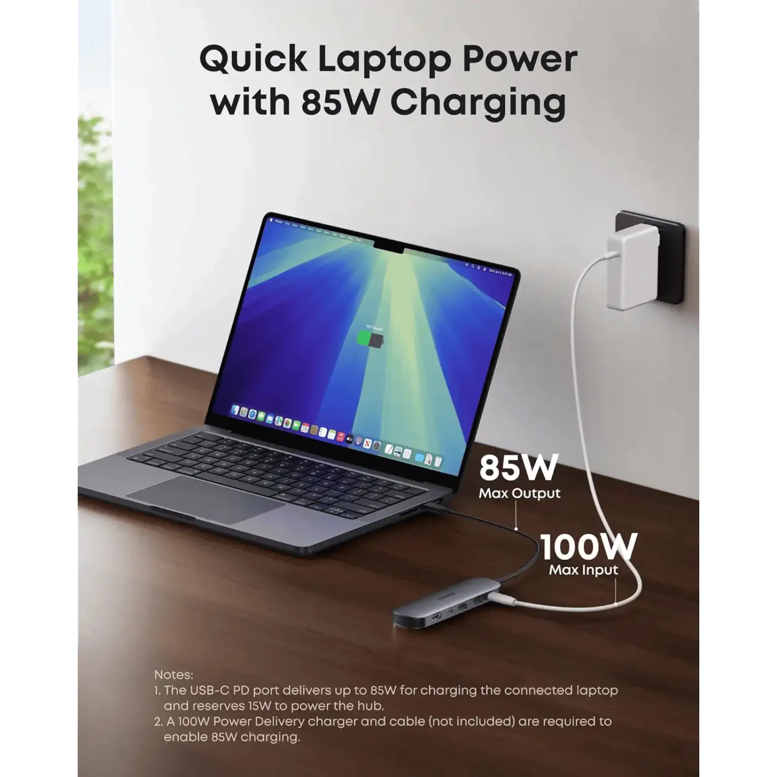 USB-Хаб Anker Nano USB-C Hub 7-in-1 Black UA